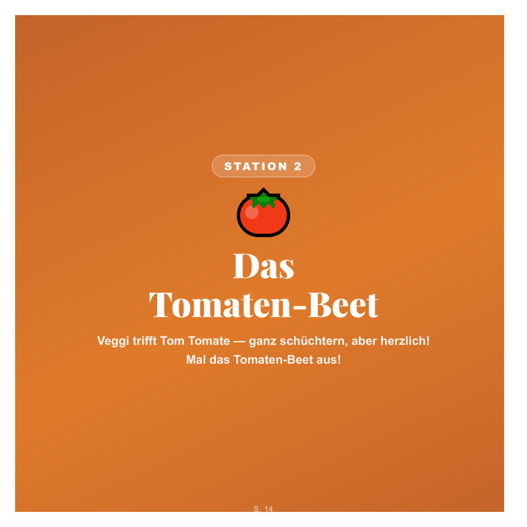 Station 2 — Das Tomaten-Beet