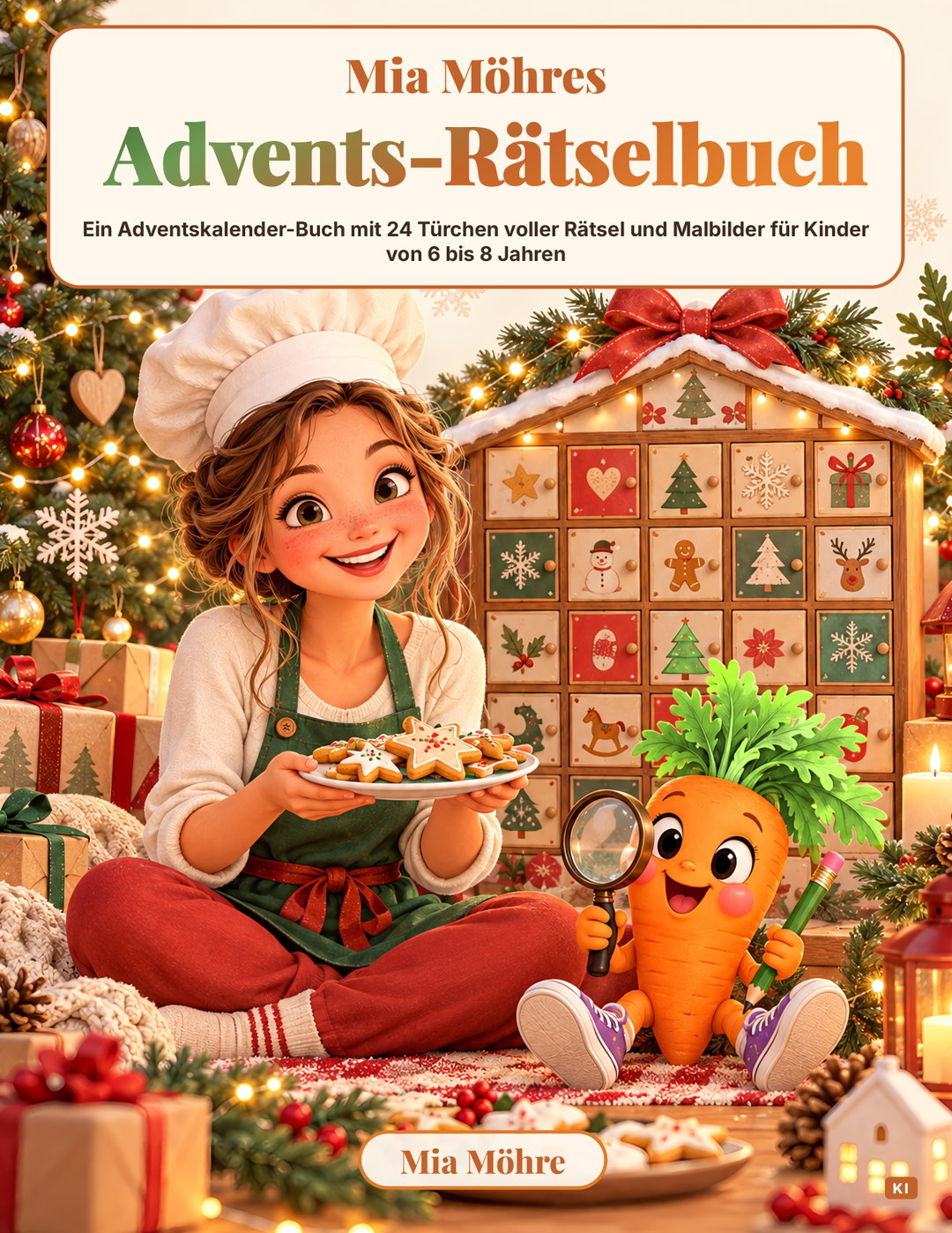 Mia Möhres Advents-Rätselbuch: Cover