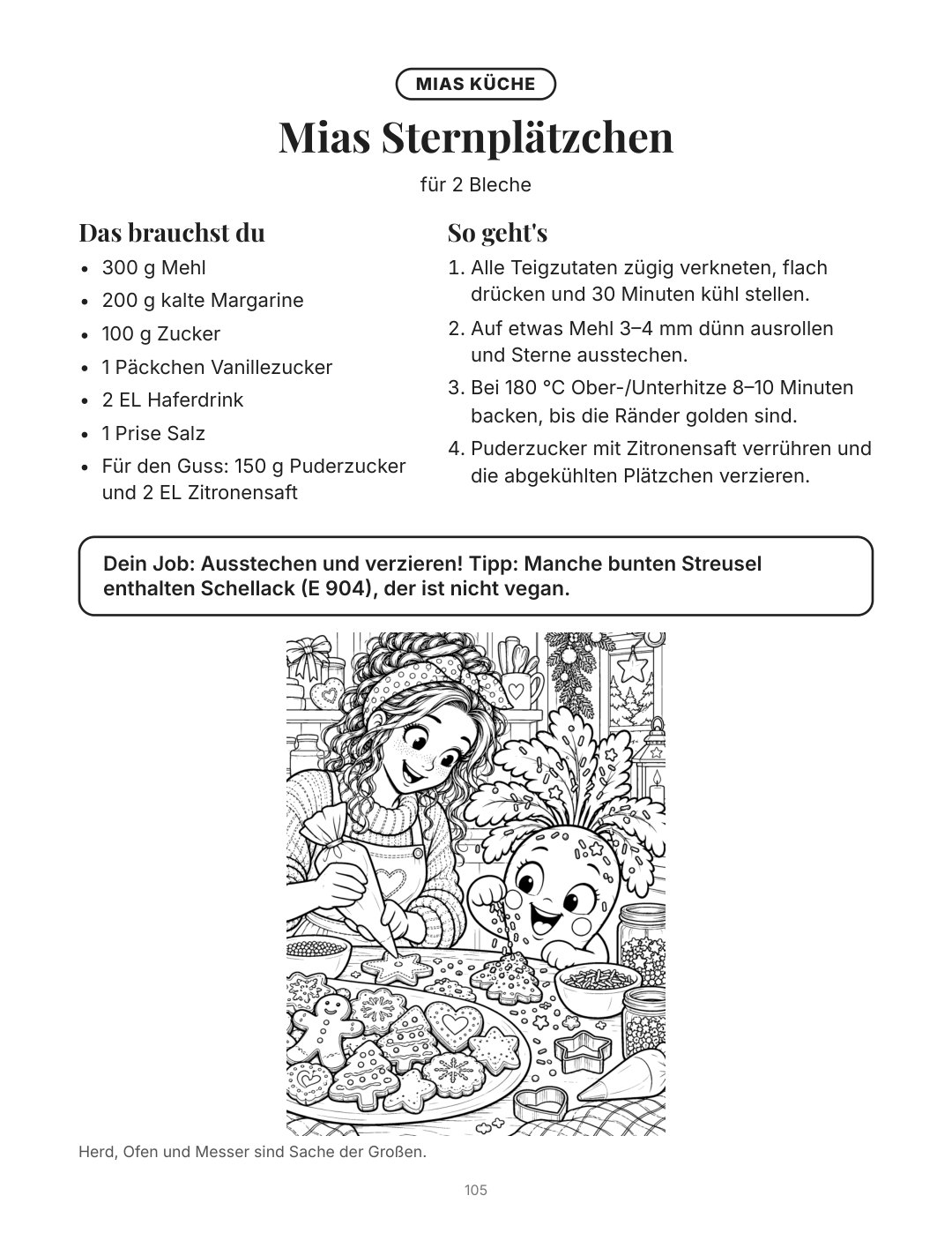 Mias Küche: Sternplätzchen zum Nachbacken