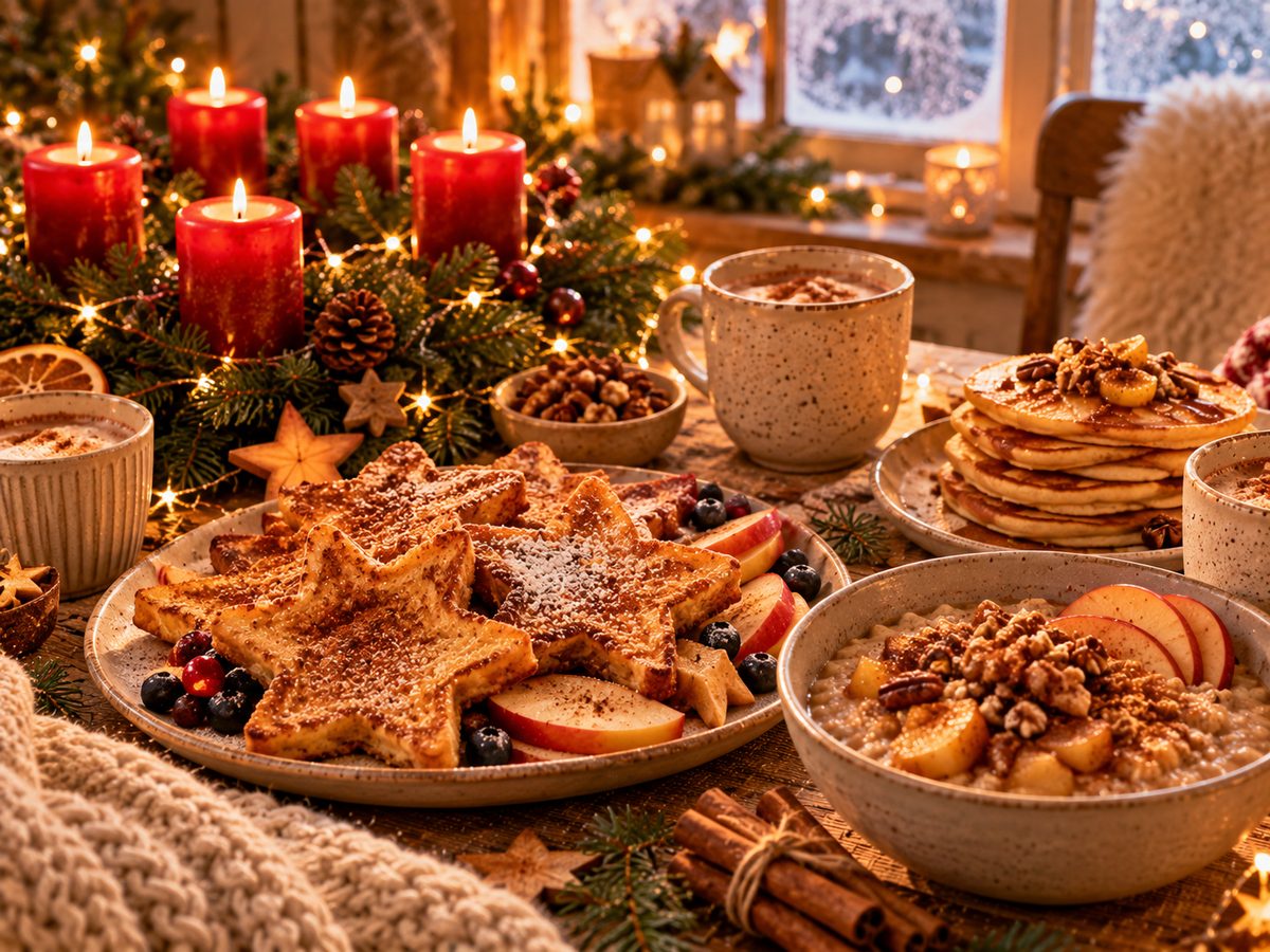 Veganes Adventsfrühstück